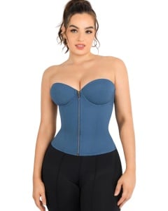 Corset Tokyo – cu fermoar și șiret la spate - Img 1