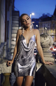 Rochie Metalica Paris - Img 2