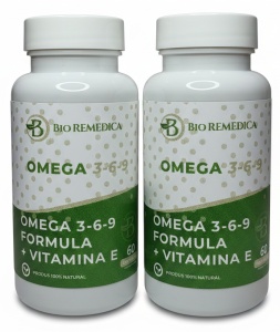 OMEGA 3-6-9 + VITAMINA E - PACHET 2 BUC