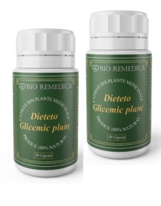 DIETETO GLICEMIC PLANT - PACHET 2 BUC