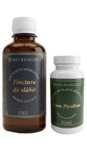 PACHET DE SLĂBIT - Tinctura de slăbit + Crom picolinat