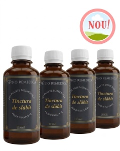 TINCTURA DE SLABIT - PACHET 4 BUC (200 ml) - 40%