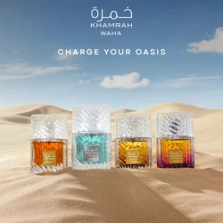 Apa de Parfum Lattafa Khamrah Dukhan, Unisex, 100 ml - Img 3