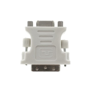 Adaptor DVI 24+5p tata la VGA mama, alb - Img 2