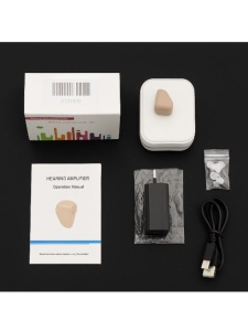 Aparat auditiv analog intraauricular reincarcabil G‑32 – Discret, eficient si cu incarcare rapida in doar 2, 5 ore - Img 2