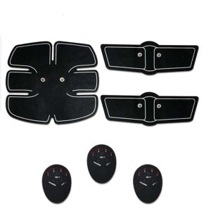 Aparat Electrostimulare EMS Pro, 3 Piese Tiessa®, Smart Fitness, Abdomen, Maini, Picioare, Electrostimulare, Tonifiere, 6 Programe, 10 Trepte Intensitate, Negru - Img 5