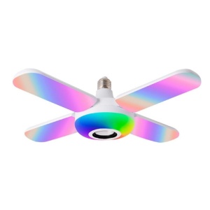 Aplica Smart pentru tavan, lumina LED RGB, boxa integrata, control prin telecomanda, Blasko