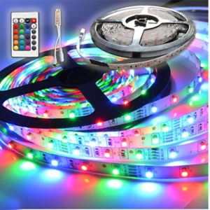 Banda Led Strip 5M RGB cu telecomanda - Img 3