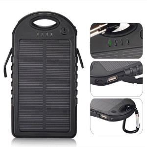 Baterie Externa MRG L-152 Power Bank 5000 mah Incarcare Solara Baterie Urgenta - Img 2