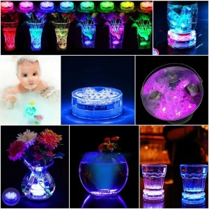 Bec led subacvatic pentru piscina, jacuzzi, acvariu, IP68, 16 culori RGB, telecomanda, 4 moduri de iluminare K KATHODE - Img 5