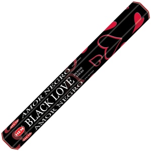 Betisoare parfumate Black Love gama HEM profesional, pentru atragerea dragostei si echilibru in relatii, 20 buc