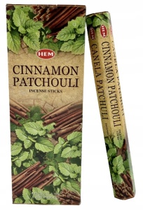 Betisoare parfumate, Hem, 20 piese, Parfum scortisoara, Verde