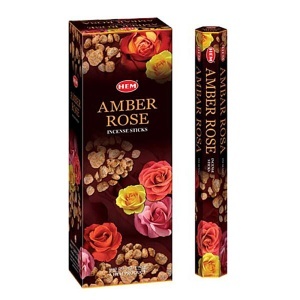 Betisoare parfumate Hem Amber Rose 20buc