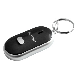 Breloc cu fluier si lumina pentru localizarea cheilor, Key Finder, negru K KATHODE