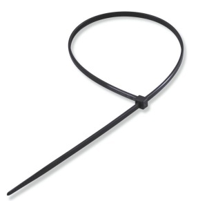 Brida de plastic Kathode 5 x 300 mm negru 100 bucati