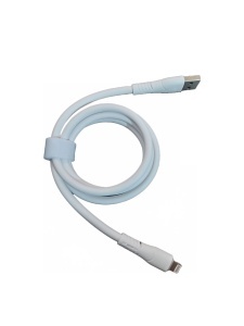 Cablu de date cu incarcare rapida, K KATHODE, SX-50, USB 3A compatibil cu iPhone, tip Lightning, silicon, 1m