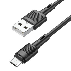 Cablu de incarcare pentru telefon USB - MicroUSB, 1M lungime, Incarcare rapida, transfer date, fast charge, 2.4A, X83, K KATHODE