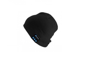 Caciula Smart, Muzicala cu functie bluetooth, microfon si casti incorporate, Unisex, negru - Img 5