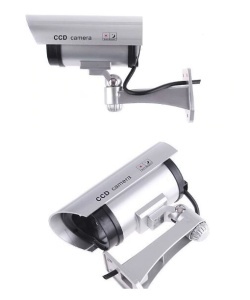 Camera de supraveghere falsa de exterior, LED rosu indicator, ajustabila - Img 9