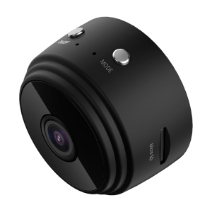Camera Mini A9 Full1080P HD, Mod nocturn, 25 fps, 3.7V, Negru - Img 4