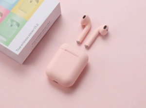 Casti KlaussTech Bluetooth V5.0, Carcasa de Incarcare, Autonomie 4 ore, Incarcare 70 min, Utilizare Usoara, Design Ergonomic, Moderne, Culoare Roz - Img 7