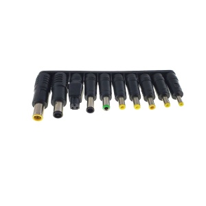 Conectori 5.5x2.1mm cu mufe pentru incarcare laptop, notebook, set 10 bucati