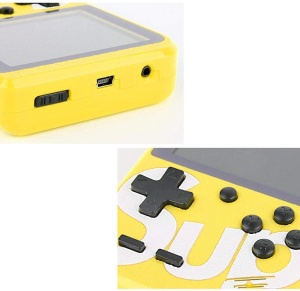 Consola Retro 400 Jocuri Skycandle Galben - Img 6