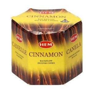 Conuri parfumate, HEM, Cinnamon, 40 conuri - Img 2