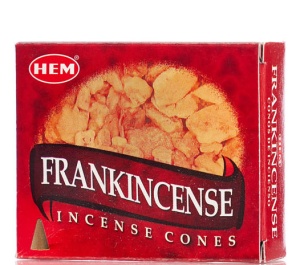 Conuri Parfumate HEM, Frankincense, 10 buc