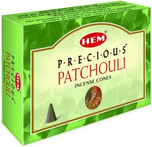 Conuri Parfumate, HEM, Patchouli, 10 buc