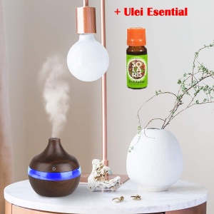 Difuzor Arome 300 ml Umidificator Difuzor +Ulei Esential Lemm Inchis