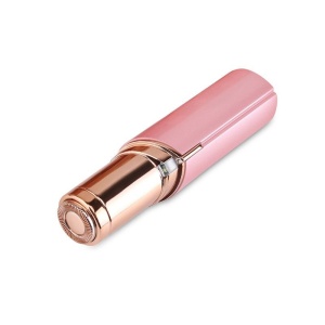 Epilator facial hipoalergenic - Aparat portabil pentru indepartarea parului facial cu LED, Flawless Finishing Touch, Roz - Img 2