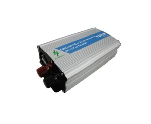 Invertor pentru autoturism, putere iesire 1000w, metalic, argintiu