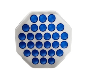 Jucarie anti-stres POP IT octagon alb-albastru K KATHODE