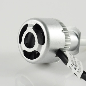 Kit 2 becuri halogen led auto h4 36w 3800 lumeni 6000k C6 12-24v - Img 4