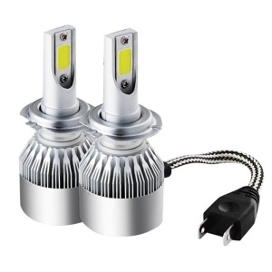 Kit 2 led-uri auto H7 C6, 48 W, 6000K, 3800 lm