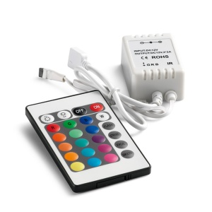 Kit banda led, interconectabila colorata (rgb) - 5m - set complet - Img 4