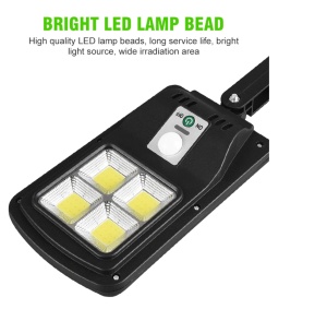 Lampa cu incarcare solara, 48 x LED, 3 moduri de functionare, buton ON/OFF CL180-4 K KATHODE - Img 3