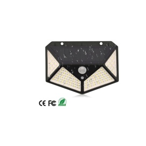 Lampa de perete cu interactiune solara 100 LED-uri - Img 4