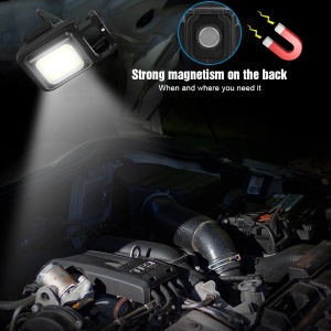Lanterna LED de buzunar, SIHOiSi, USB, 500 lm, 6x4.2 cm, Negru - Img 6