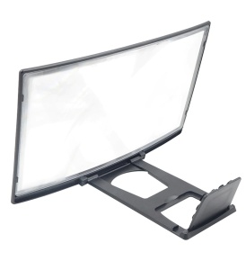Lupa curbata pentru telefon, marire imagine, pliabila, 12 inch K KATHODE - Img 3