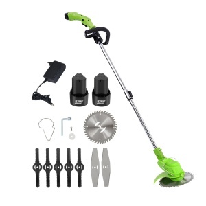 Motocoasa electrica pentru taiat iarba extensibila, 2 acumulatori, 800 W, 18 000 RPM, K KATHODE