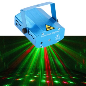 Proiector Laser lumini disco cu senzor de sunet