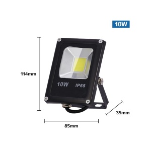 Proiector LED SMD, 10W, IP65, RGB cu telecomanda KATHODE