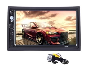 Radio Mp5 player auto 7010B 2din player auto universal Rama, Camera Marsarier, Bluetooth, Navigatie MirrorLink - Img 2