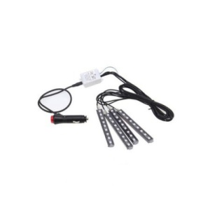 Set 4 benzi LED-RGB, lumina ambientala, 9 SMD, Soundwave, Urban Trends ® - Img 2
