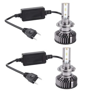 Set becuri tehnologie LED- H7,6500K,8000LM, Model OVS2-H7 Canbus, IP65