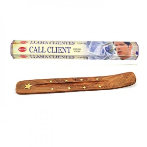 Set betisoare parfumate HEM CALL CLIENT + suport lemn
