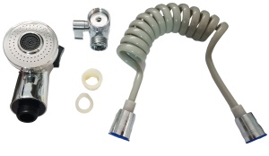 Set complet pentru dus, K KATHODE, para dus + furtun extensibil pana la 2 m, accesorii montaj - Img 2