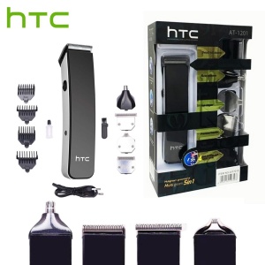 Set HTC 5 in 1 Rechargeable Multi Grooming Kit AT-1201